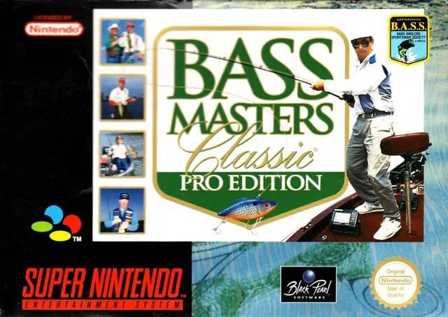 Game | Super Nintendo SNES | Bass Masters Classic Pro Edition Physical Video Games Game Nintendo