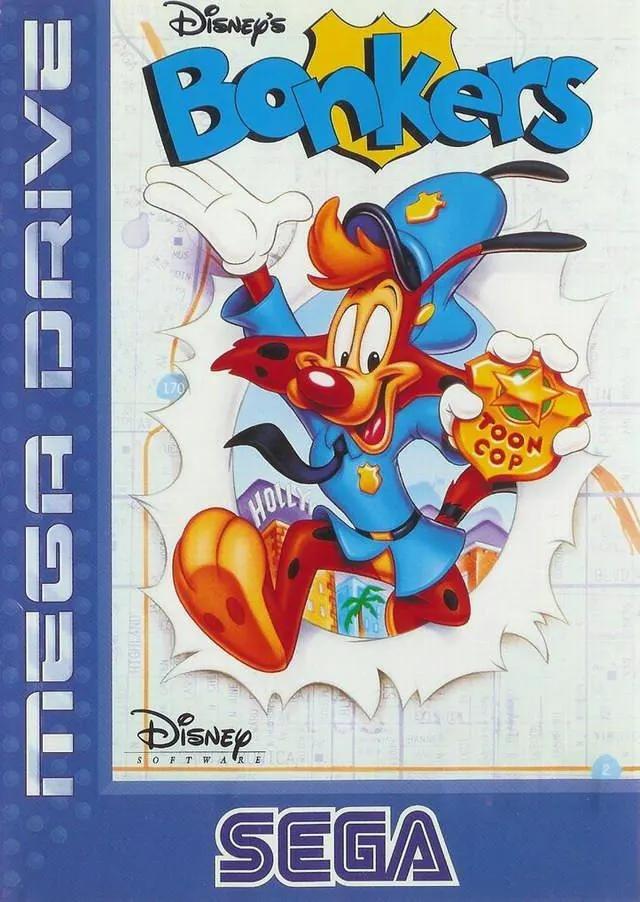 Game | Sega Mega Drive | Bonkers Physical Video Games Game Sega