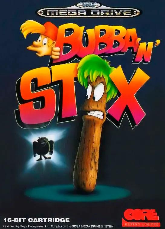 Game | Sega Mega Drive | Bubba 'N' Stix Physical Video Games Game Sega