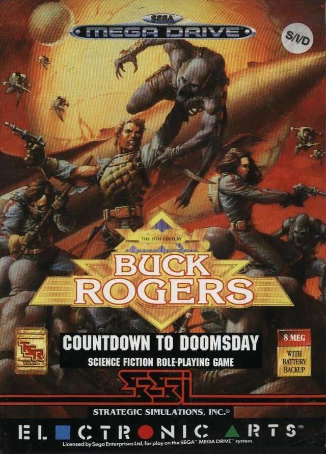 Game | Sega Mega Drive | Buck Rogers: Countdown To Doomsday Physical Video Games Game Sega