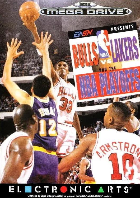 Game | Sega Mega Drive | Bulls Vs. Lakers And The NBA Playoffs Physical Video Games Game Sega