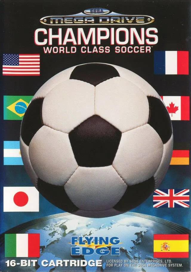 Game | Sega Mega Drive | Champions World Class Soccer Physical Video Games Game Sega