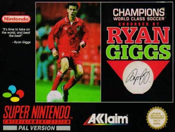 Game | Super Nintendo SNES | Champions World Class Soccer Ryan Giggs Physical Video Games Game Nintendo