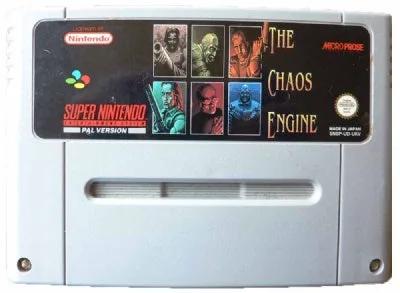 Game | Super Nintendo SNES | The Chaos Engine Physical Video Games Game Nintendo