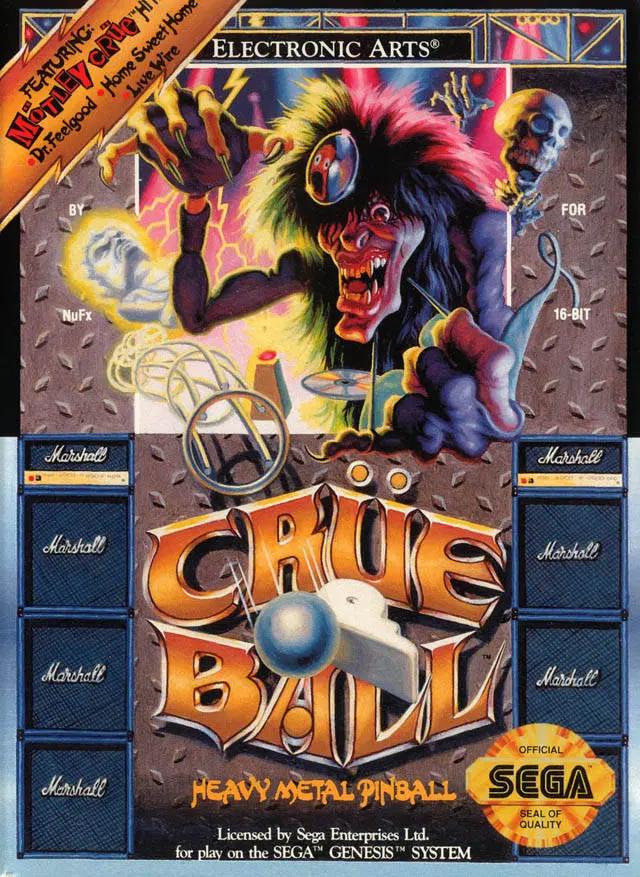 Game | Sega Genesis | Crue Ball Physical Video Games Game Sega