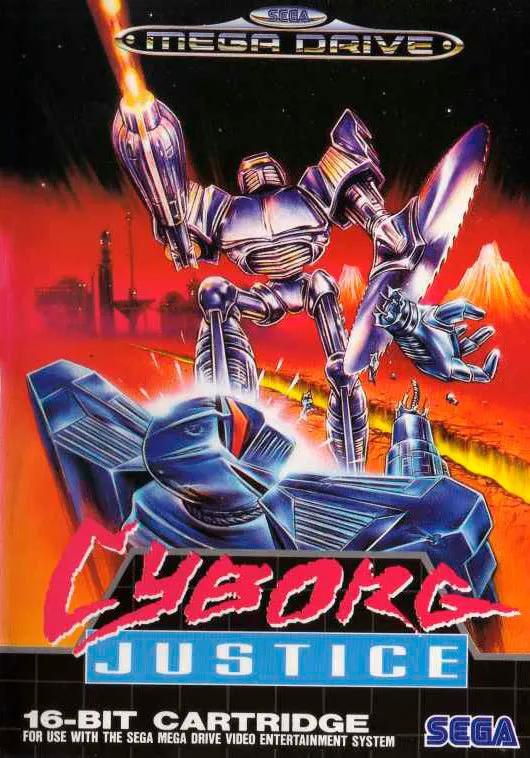 Game | Sega Mega Drive | Cyborg Justice Physical Video Games Game Sega