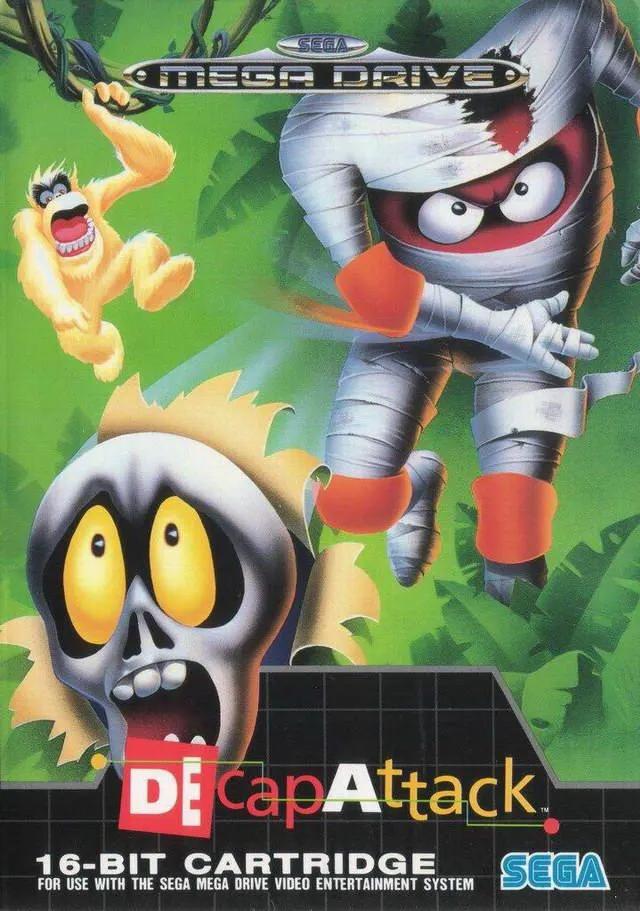 Game | Sega Mega Drive | Decap Attack Physical Video Games Game Sega