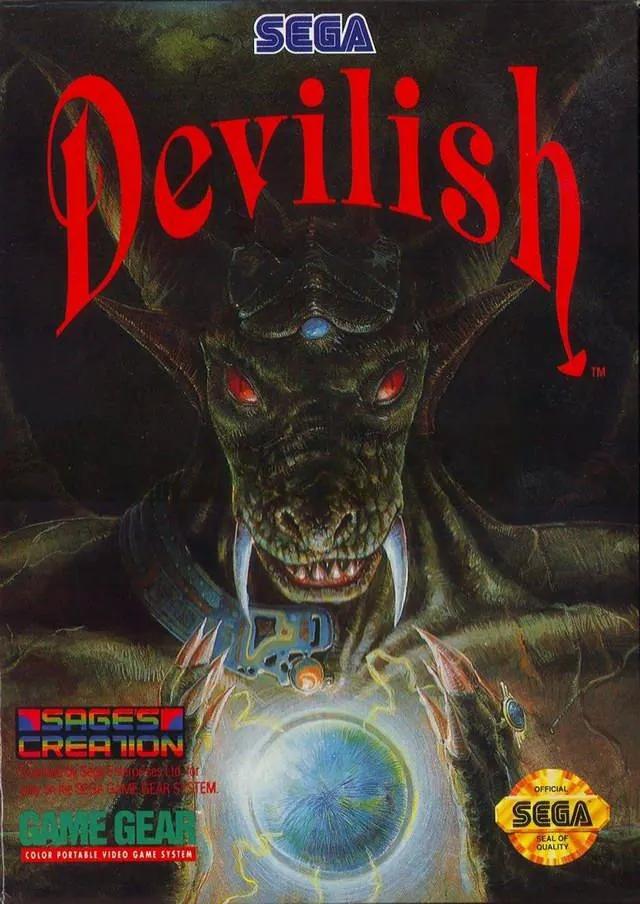 Game | Sega Game Gear | Devilish Physical Video Games Game Sega