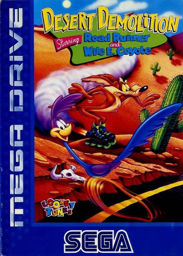 Game | Sega Mega Drive | Desert Demolition Physical Video Games Game Sega