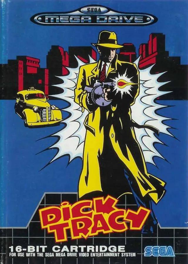 Game | Sega Mega Drive | Dick Tracy Physical Video Games Game Sega