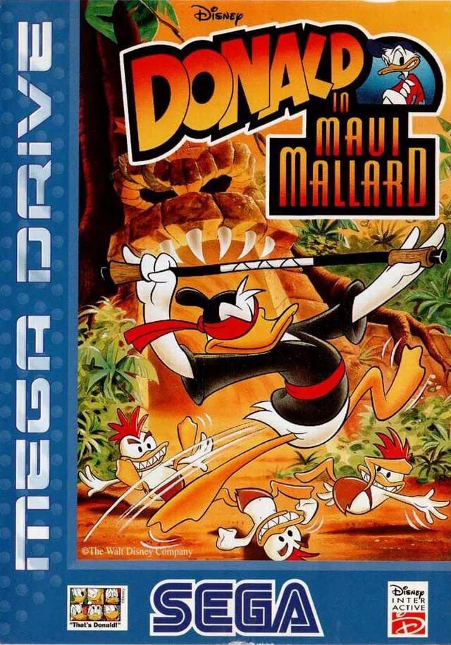 Game | Sega Mega Drive | Donald In Maui Mallard Physical Video Games Game Sega