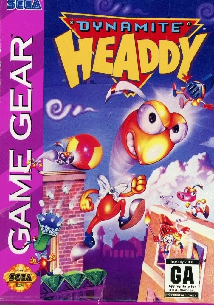 Game | Sega Game Gear | Dynamite Headdy Physical Video Games Game Sega