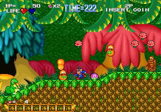 Game | SNK Neo Geo AES | Blue's Journey NGH-022