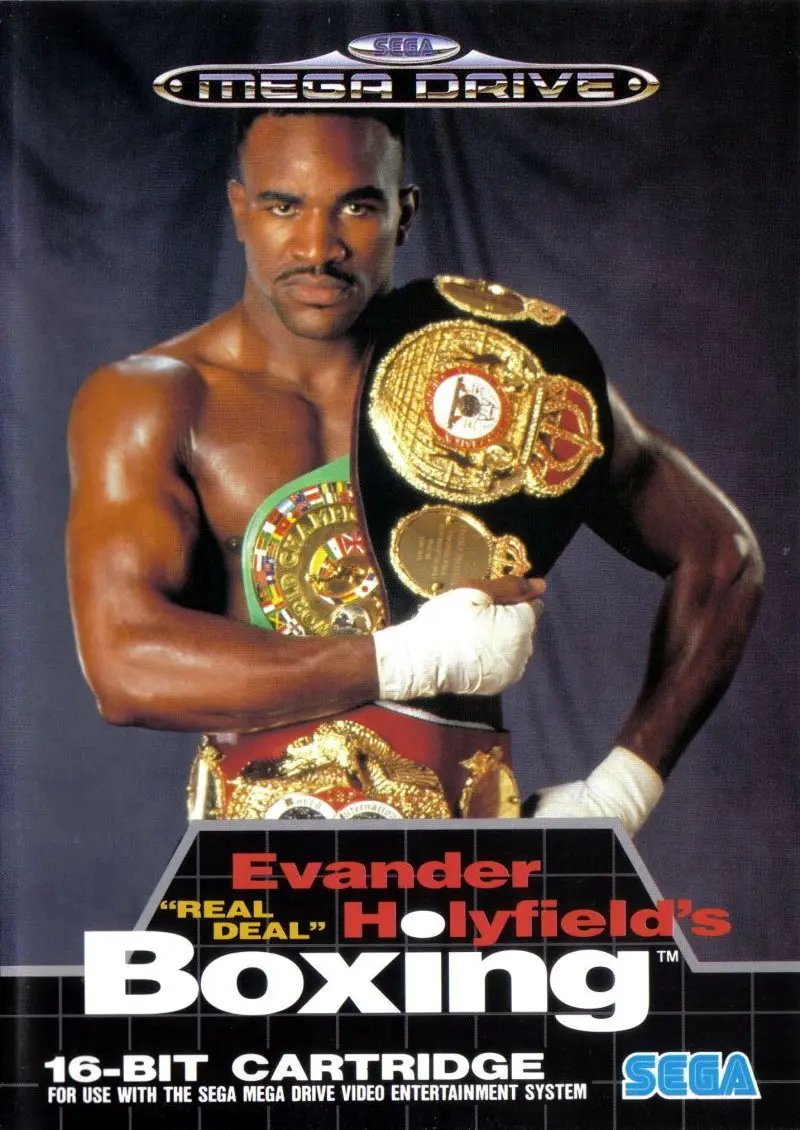 Game | Sega Mega Drive | Evander Holyfield's Real Deal Boxing Physical Video Games Game Sega