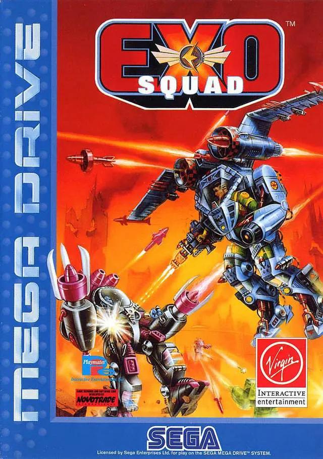 Game | Sega Mega Drive | Exo Squad Physical Video Games Game Sega