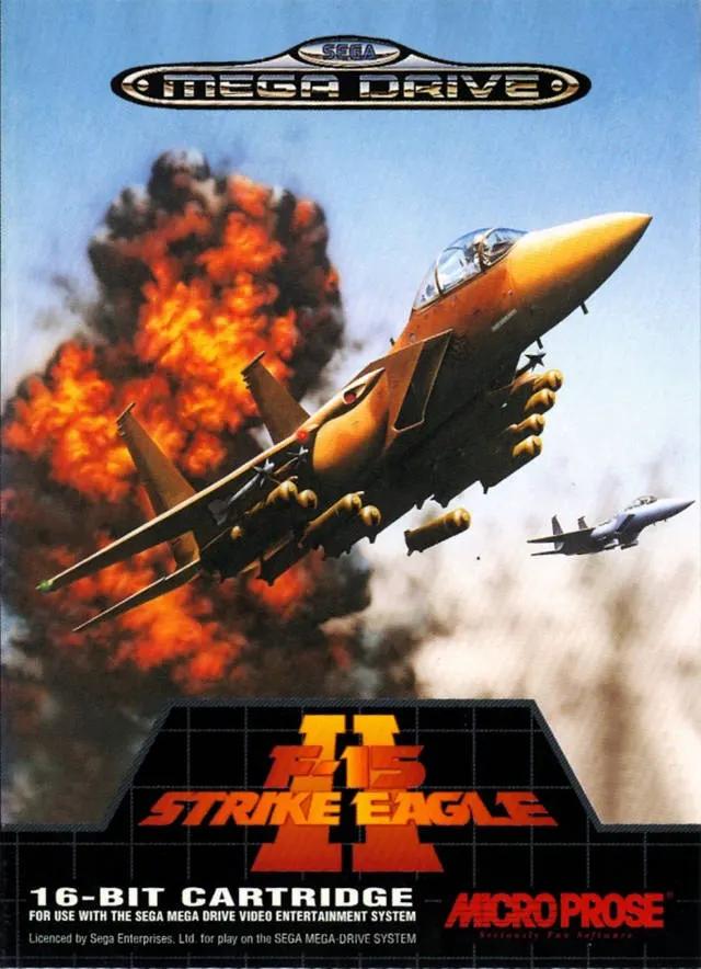 Game | Sega Mega Drive | F-15 Strike Eagle II Physical Video Games Game Sega