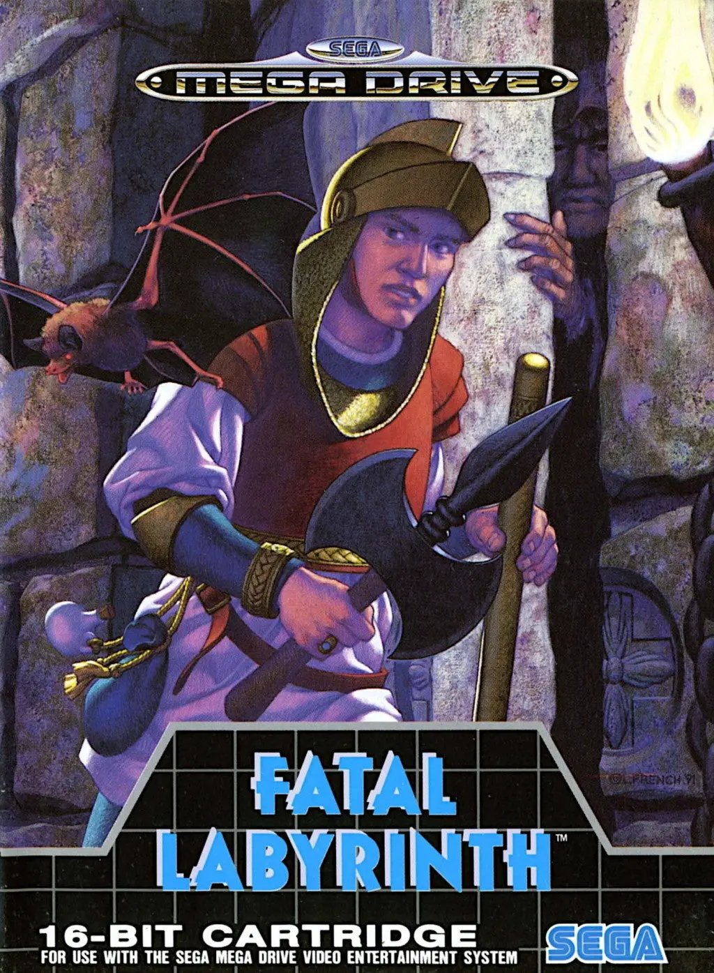 Game | Sega Mega Drive | Fatal Labyrinth Physical Video Games Game Sega