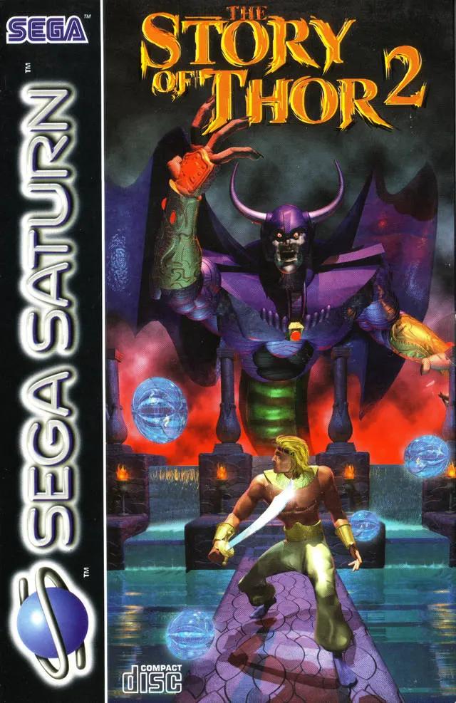 Game | Sega Saturn | Story Of Thor 2 Physical Video Games Game Sega