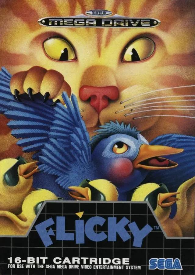 Game | Sega Mega Drive | Flicky Physical Video Games Game Sega