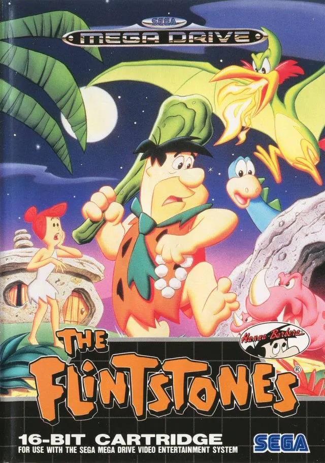 Game | Sega Mega Drive | The Flintstones Physical Video Games Game Sega