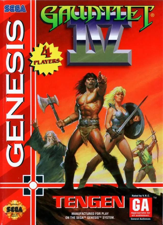 Game | Sega Genesis | Gauntlet IV Physical Video Games Game Sega