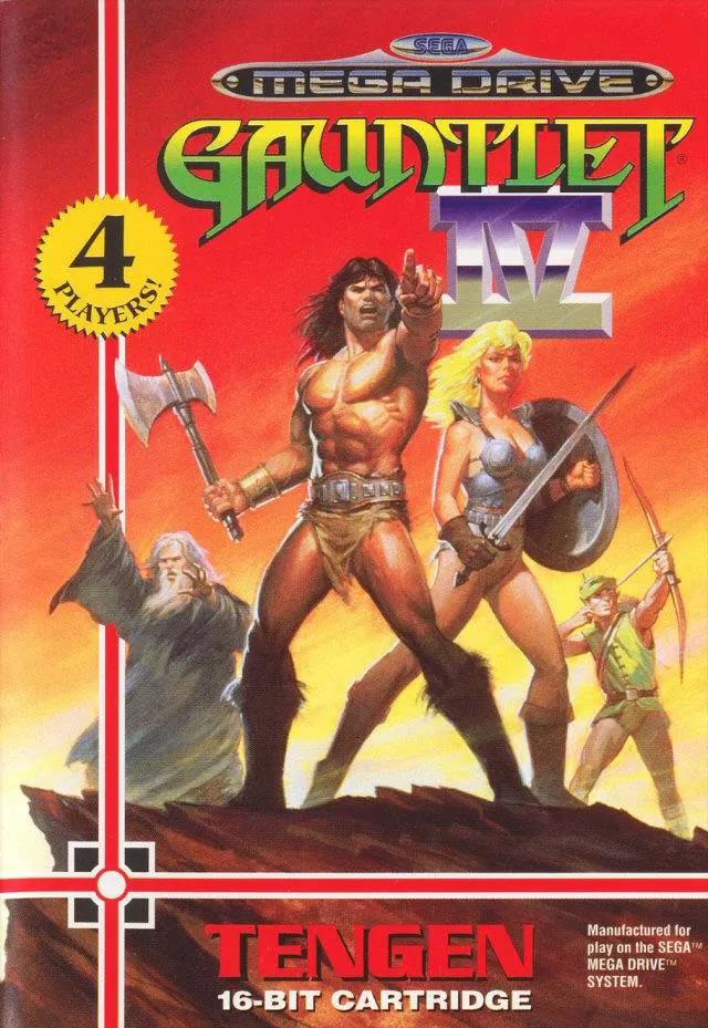 Game | Sega Mega Drive | Gauntlet IV Physical Video Games Game Sega