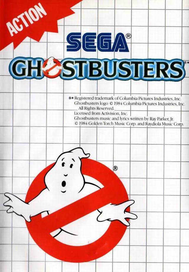 Game | Sega Master System | Ghostbusters Physical Video Games Game Sega