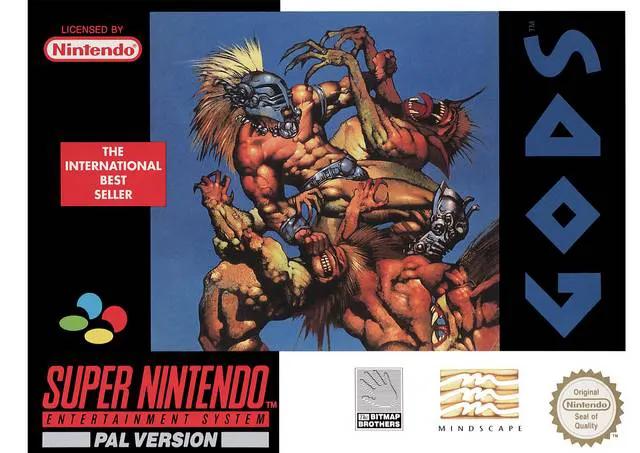 Game | Super Nintendo SNES | Gods Physical Video Games Game Nintendo