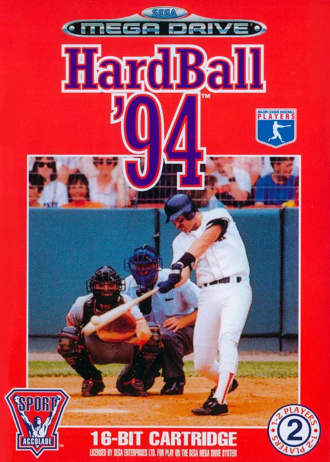 Game | Sega Mega Drive | Hardball '94 Physical Video Games Game Sega