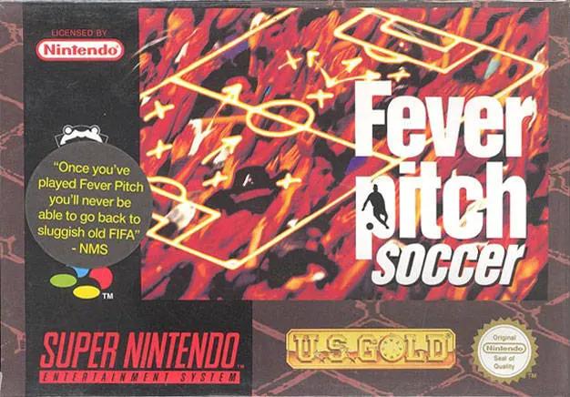 Game | Super Nintendo SNES | Fever Pitch Soccer Physical Video Games Game Nintendo