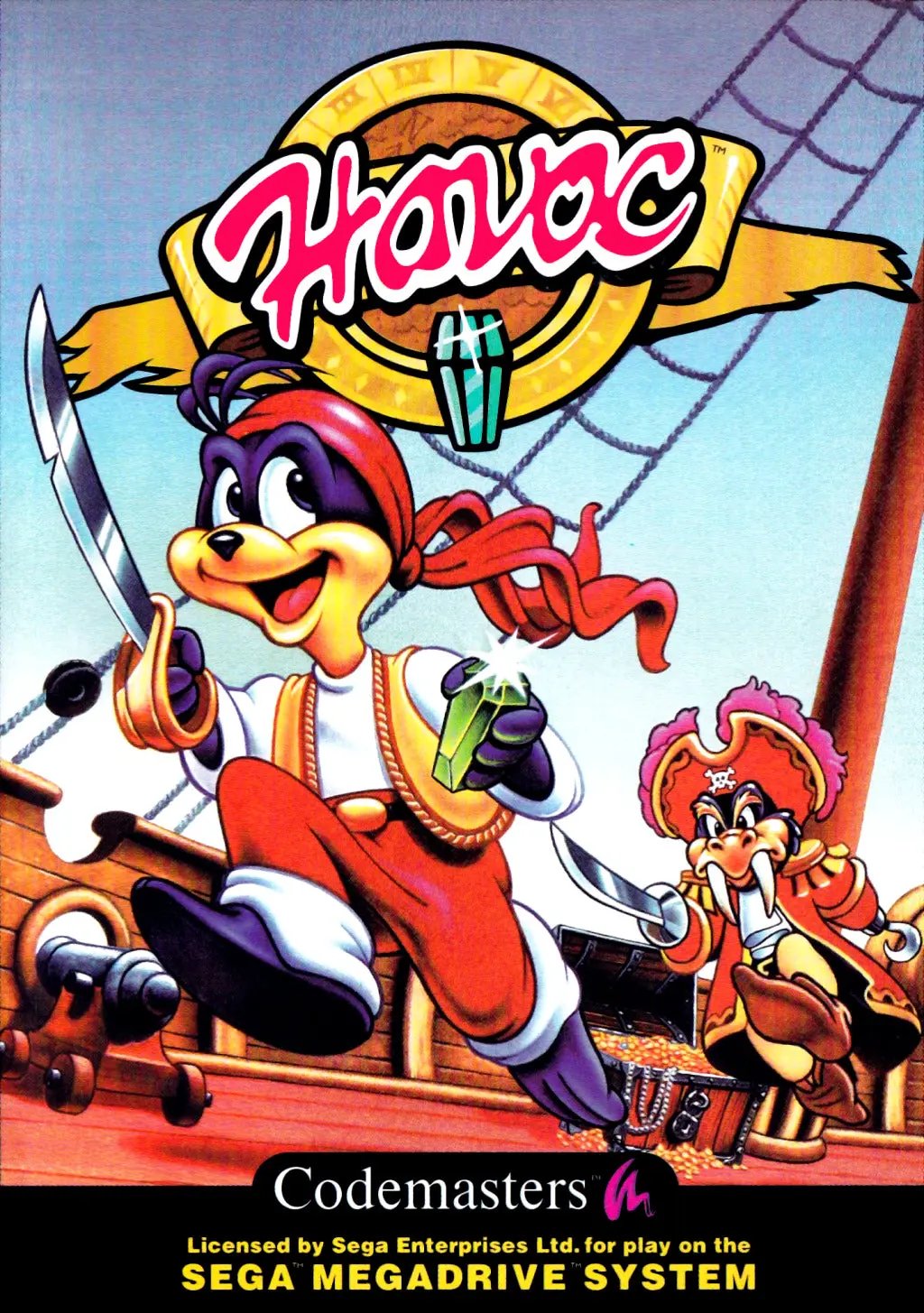 Game | Sega Mega Drive | High Seas Havoc Physical Video Games Game Sega