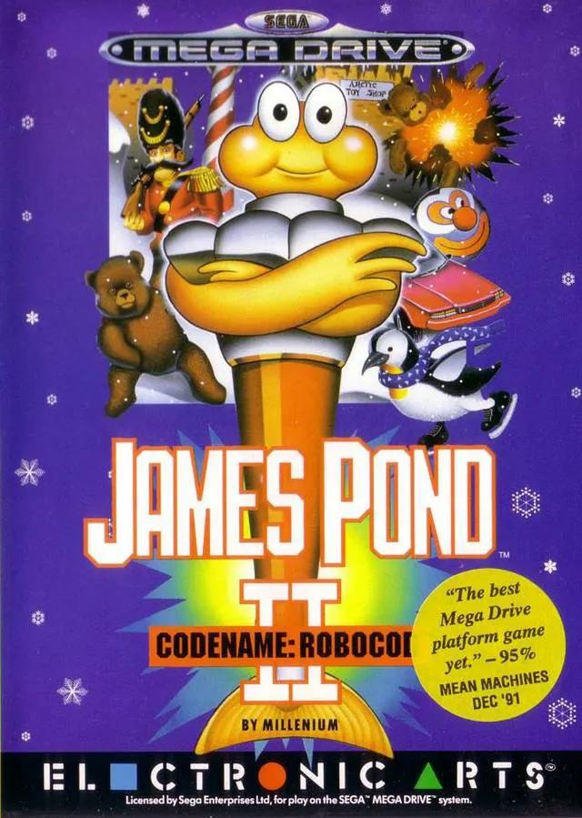 Game | Sega Mega Drive | James Pond II 2 Codename Robocod Physical Video Games Game Sega