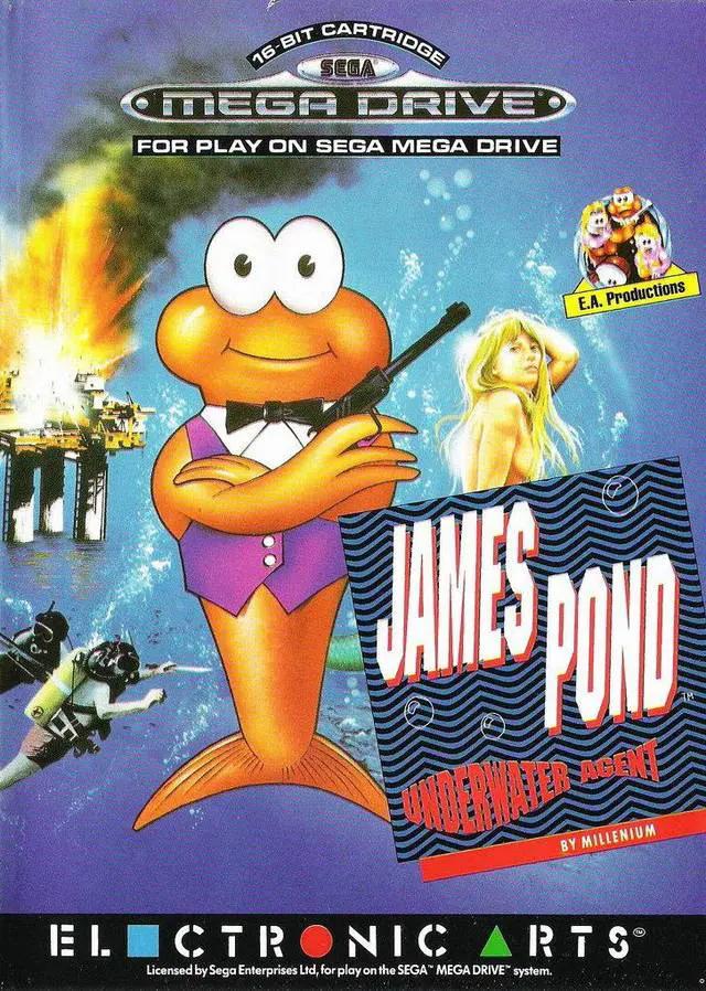Game | Sega Mega Drive | James Pond: Underwater Agent Physical Video Games Game Sega