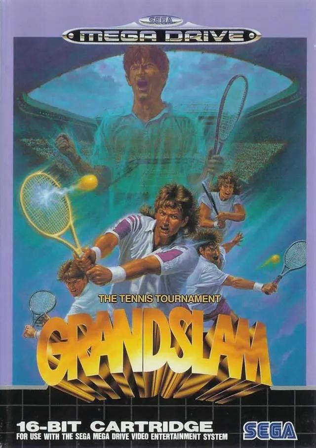 Game | Sega Mega Drive | GrandSlam: The Tennis Tournament Physical Video Games Game Sega