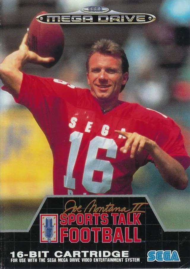 Game | Sega Mega Drive | Joe Montana II: Sports Talk Football Physical Video Games Game Sega