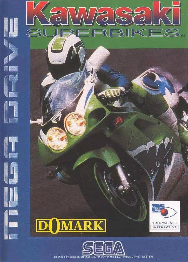 Game | Sega Mega Drive | Kawasaki SuperBike Challenge Physical Video Games Game Sega