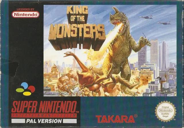 Game | Super Nintendo SNES | King Of The Monsters Physical Video Games Game Nintendo