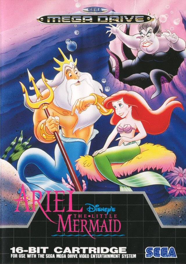 Game | Sega Mega Drive | Ariel The Little Mermaid