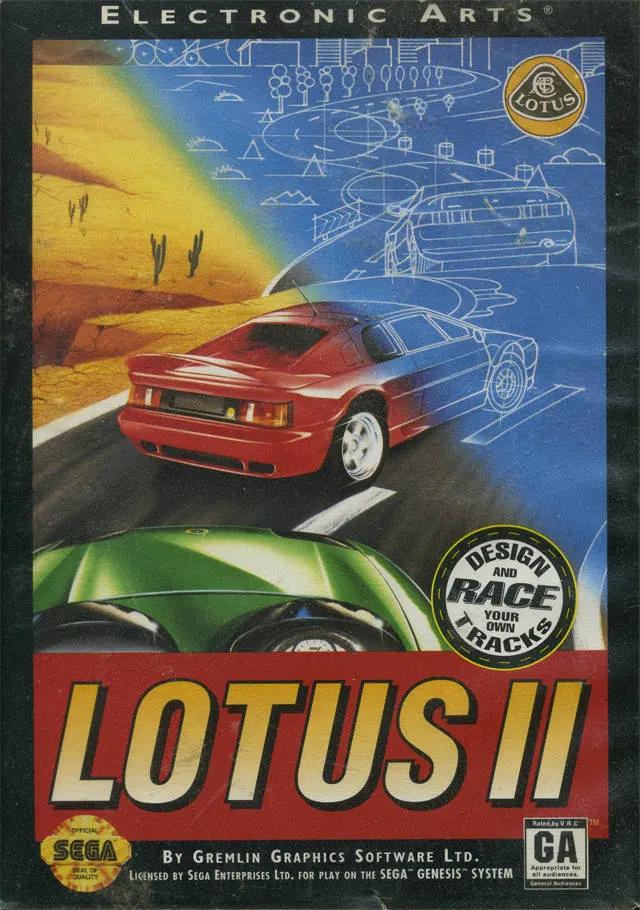 Game | Sega Genesis | Lotus II Physical Video Games Game Sega
