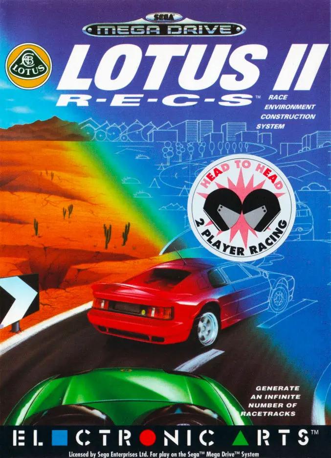 Game | Sega Mega Drive | Lotus II: R.E.C.S. Physical Video Games Game Sega