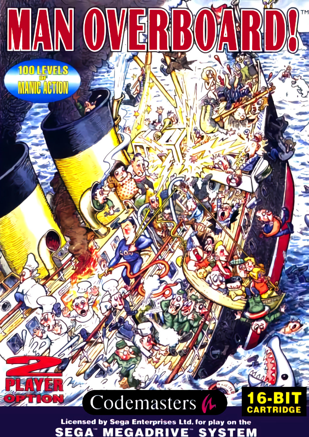 Game | Sega Mega Drive | Man Overboard