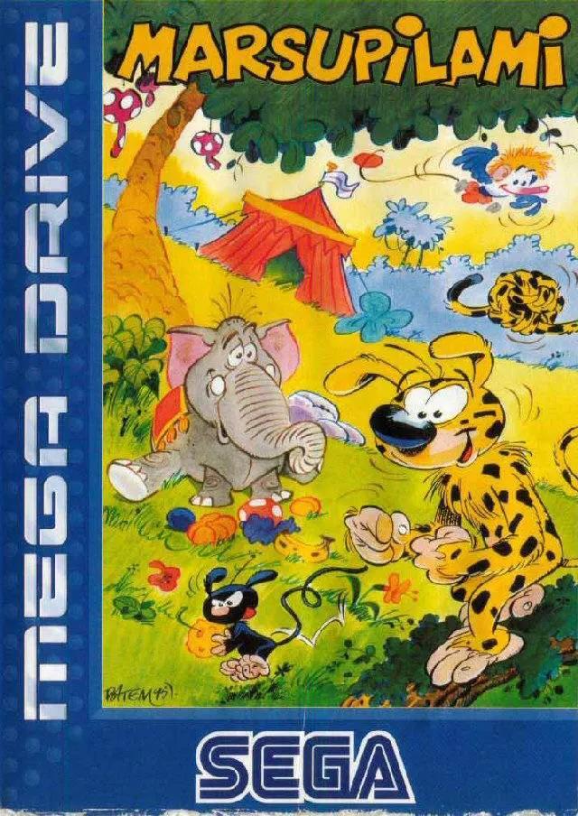 Game | Sega Mega Drive | Marsupilami Physical Video Games Game Sega