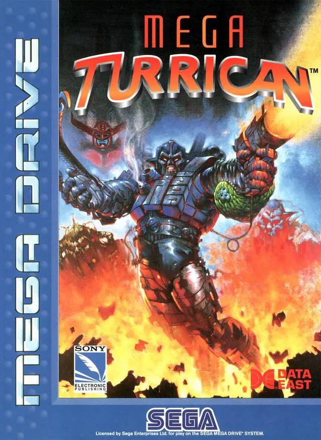 Game | Sega Mega Drive | Mega Turrican Physical Video Games Game Sega
