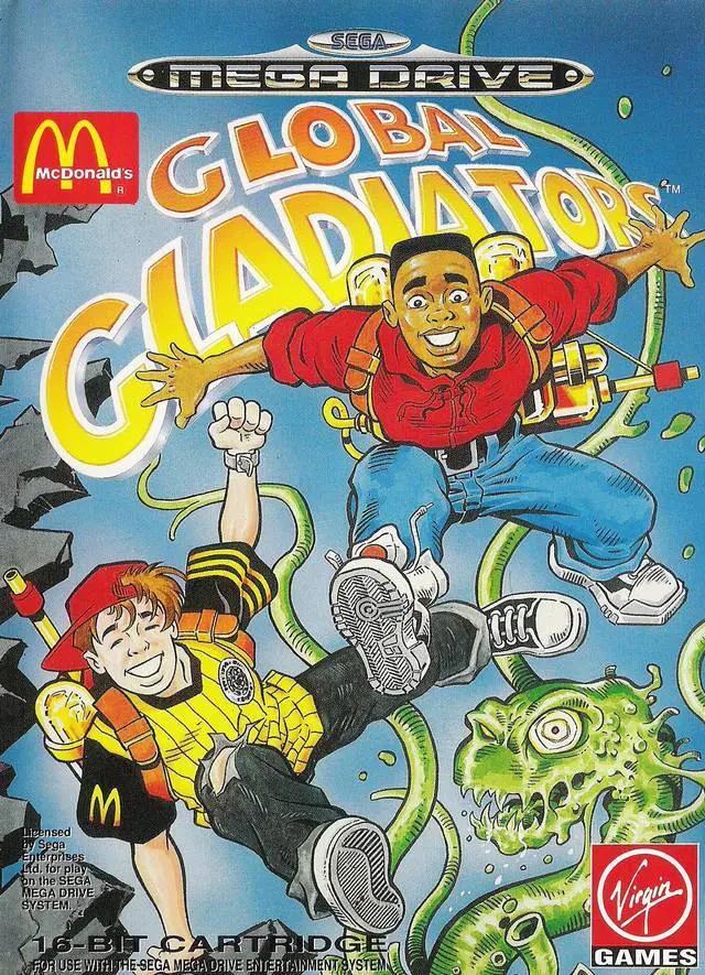 Game | Sega Mega Drive | Global Gladiators Physical Video Games Game Sega
