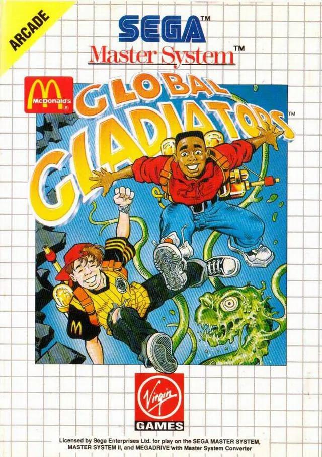 Game | Sega Master System | Global Gladiators Physical Video Games Game Sega