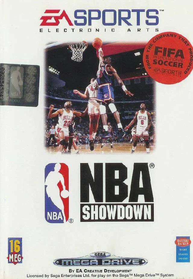 Game | Sega Mega Drive | NBA Showdown 94 Physical Video Games Game Sega