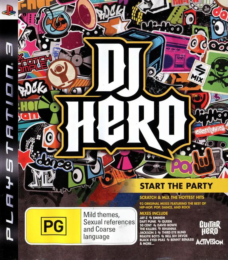 Game | Sony PlayStation PS3 | DJ Hero Physical Video Games Game Sony