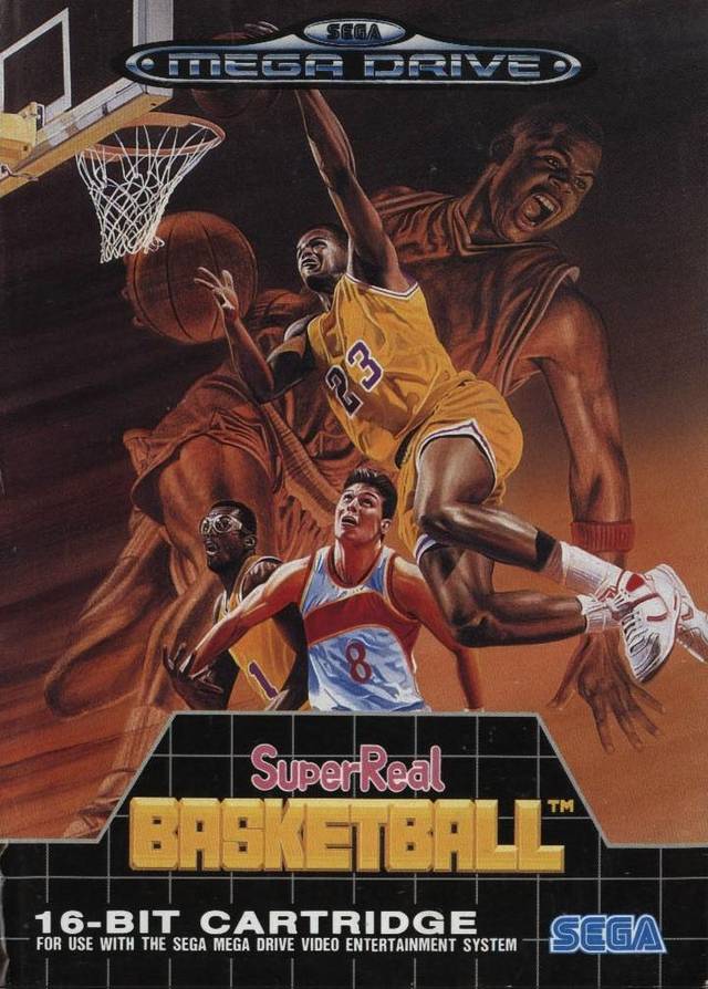 Game | Sega Mega Drive | Super Real Basketball