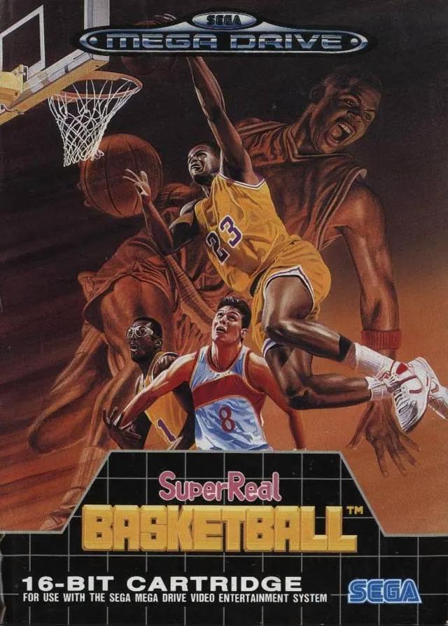 Game | Sega Mega Drive | Super Real Basketball Physical Video Games Game Sega