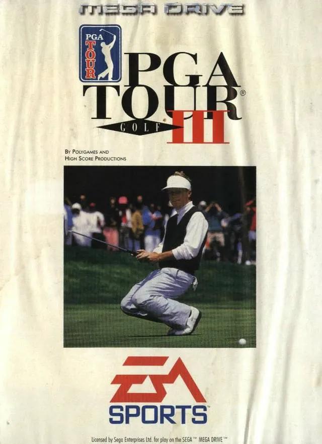 Game | Sega Mega Drive | PGA Tour Golf III Physical Video Games Game Sega